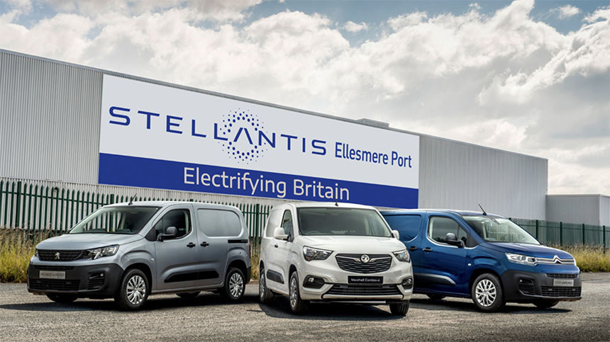 Stellantis begins EV production at Ellesmere Port
