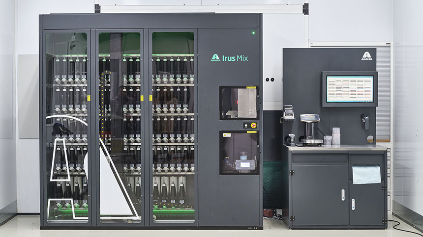 Axalta launches world’s fastest fully automated paint mixing machine